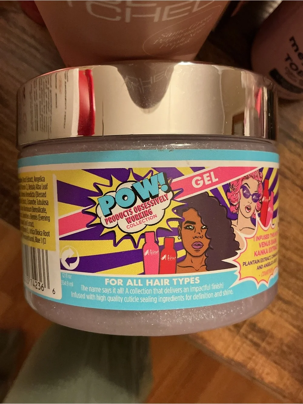 Gel for All Hair Types — Purple Styling Gel